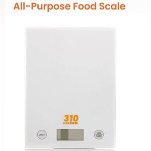 New White All-Purpose Food Scale